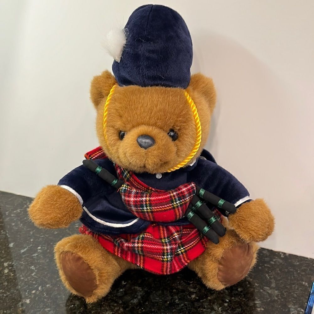 Keel Toys Simply Soft Collection Bears of Scotland 13" Stuffed Animal Pl…